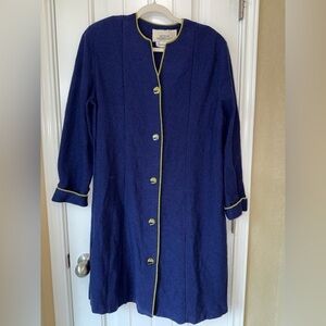 Vintage ✨ Steve Fabrikant Navy Coat